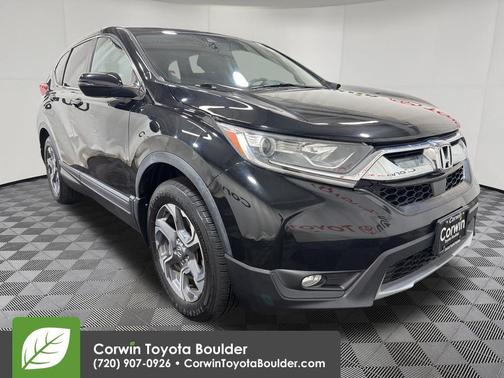 Crystal Black Pearl 2018 Honda CR-V EX