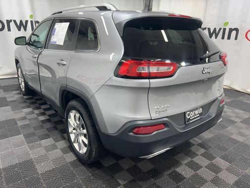 Billet Silver Metallic Clearcoat 2017 Jeep Cherokee Limited