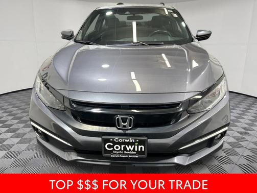 Modern Steel Metallic 2019 Honda Civic EX