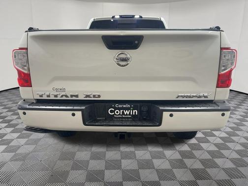 Pearl White 2019 Nissan Titan XD PRO-4X