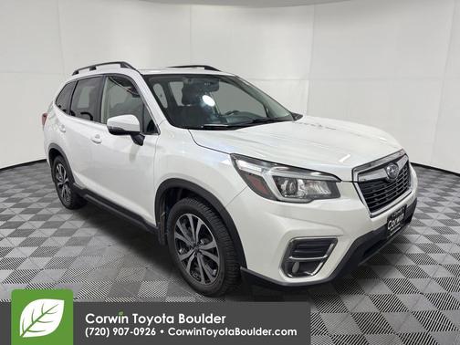 Crystal White Pearl 2019 Subaru Forester Limited