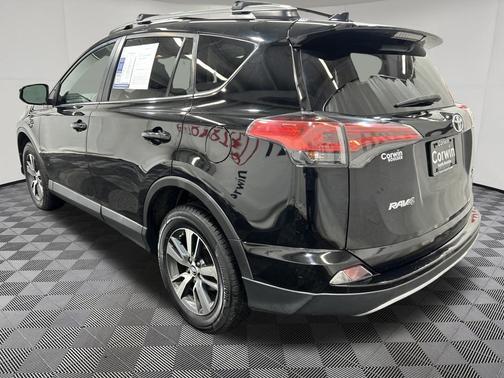 Black 2017 Toyota RAV4 XLE