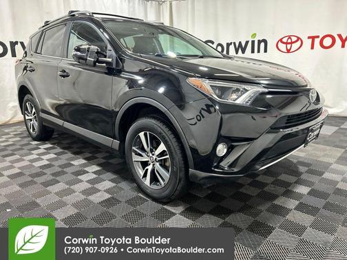 Black 2017 Toyota RAV4 XLE