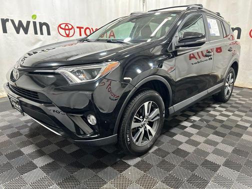 Black 2017 Toyota RAV4 XLE