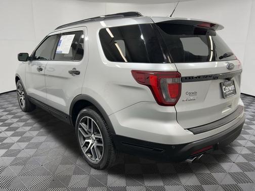 Ingot Silver Metallic 2018 Ford Explorer Sport