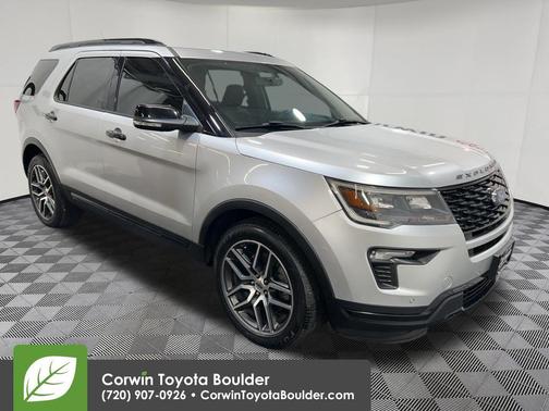 Ingot Silver Metallic 2018 Ford Explorer Sport