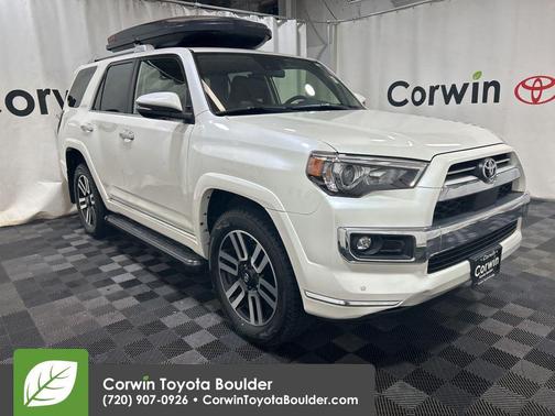 Blizzard Pearl 2021 Toyota 4Runner Limited