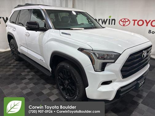 White 2026 Toyota Sequoia Base