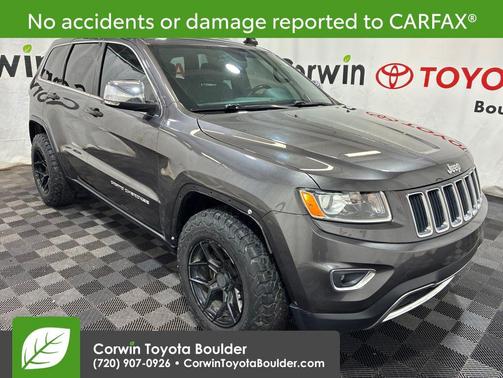 Granite Crystal Metallic Clearcoat 2015 Jeep Grand Cherokee Limited