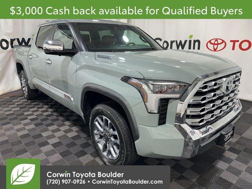 Green 2026 Toyota Tundra Hybrid 1794 Edition