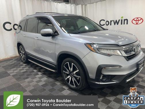 Lunar Silver Metallic 2019 Honda Pilot Elite