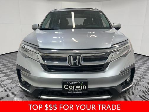 Lunar Silver Metallic 2019 Honda Pilot Elite