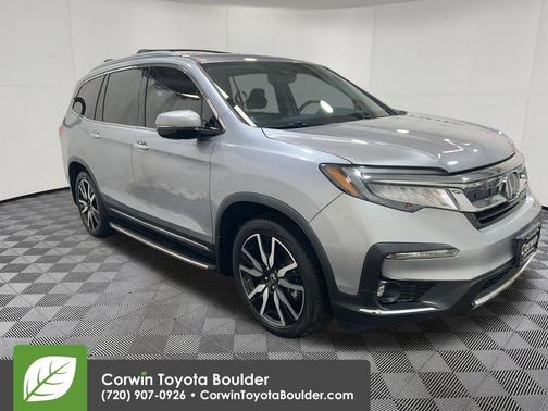 Lunar Silver Metallic 2019 Honda Pilot Elite