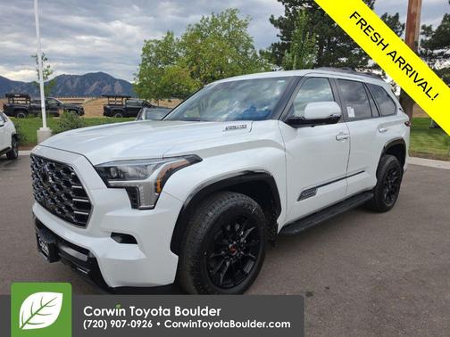 Wind Chill Pearl 2026 Toyota Sequoia Platinum