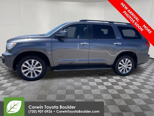 Magnetic Gray Metallic 2017 Toyota Sequoia Limited