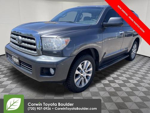 Magnetic Gray Metallic 2017 Toyota Sequoia Limited