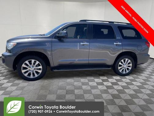 Magnetic Gray Metallic 2017 Toyota Sequoia Limited