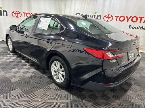 Midnight Black Metallic 2025 Toyota Camry LE