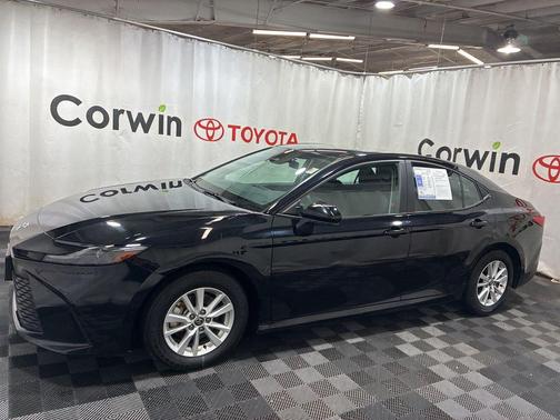Midnight Black Metallic 2025 Toyota Camry LE