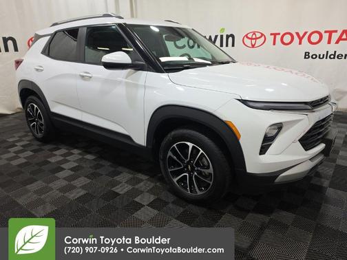 Summit White 2024 Chevrolet Trailblazer LT