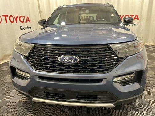 Blue Metallic 2021 Ford Explorer ST