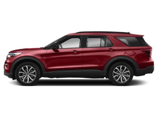 Blue Metallic 2021 Ford Explorer ST
