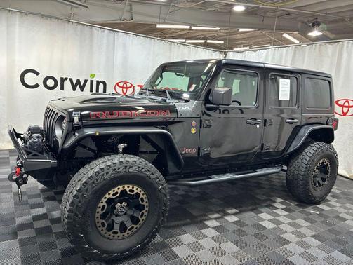 Black Clearcoat 2018 Jeep Wrangler Unlimited Rubicon