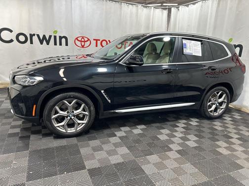 Black Sapphire Metallic 2023 BMW X3 xDrive30i