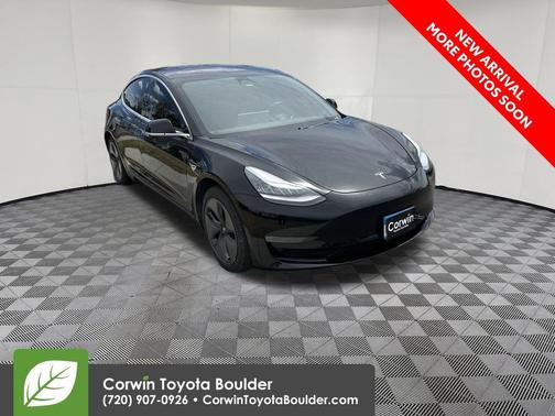 Solid Black 2019 Tesla Model 3 Mid Range