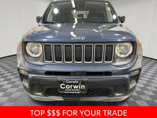 Slate Blue Pearlcoat 2023 Jeep Renegade Latitude
