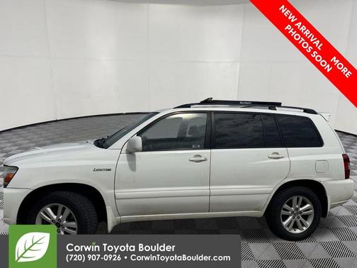 Super White 2006 Toyota Highlander Hybrid Base