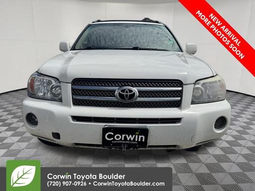 Super White 2006 Toyota Highlander Hybrid Base