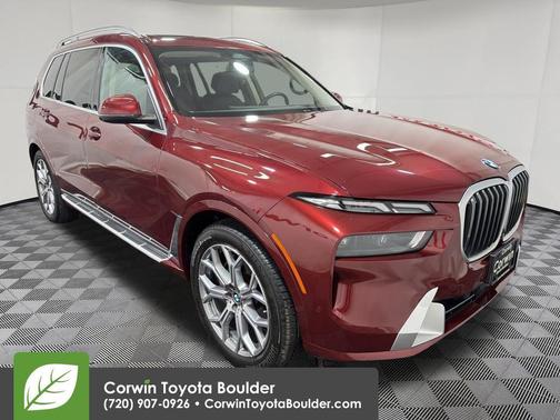 Red 2024 BMW X7 xDrive40i