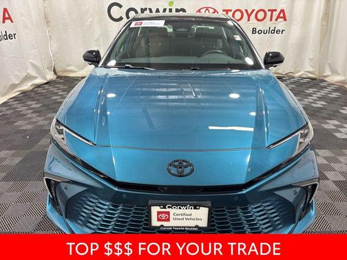 Ocean Gem/Midnight Black Metallic 2025 Toyota Camry XSE
