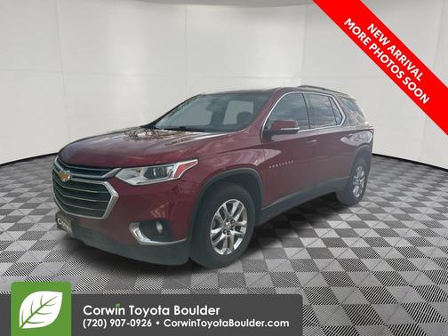 Cajun Red Tintcoat 2019 Chevrolet Traverse LT Cloth