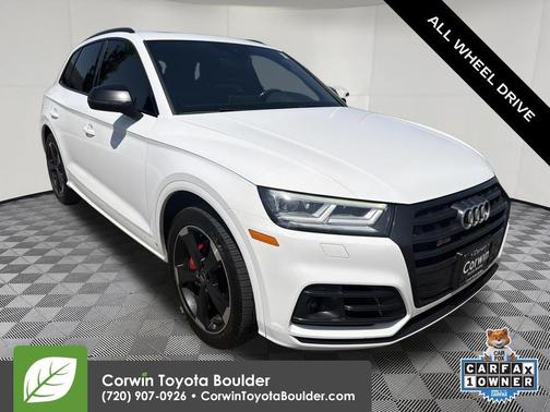 Ibis White 2020 Audi SQ5 3.0T Premium Plus