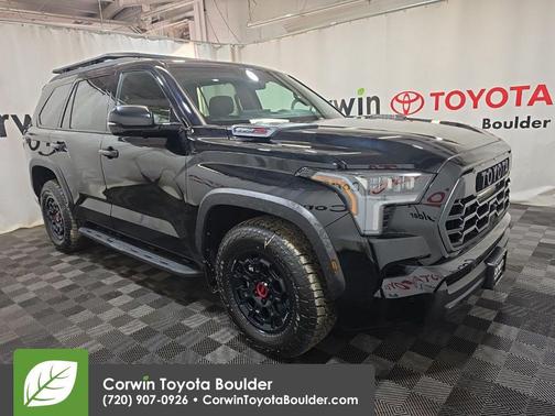 Midnight Black Metallic 2026 Toyota Sequoia TRD Pro