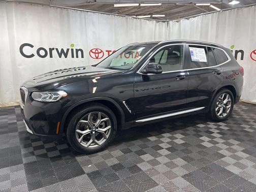 Black Sapphire Metallic 2023 BMW X3 xDrive30i