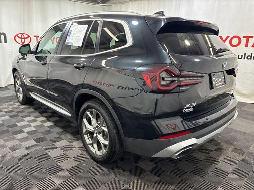Black Sapphire Metallic 2023 BMW X3 xDrive30i