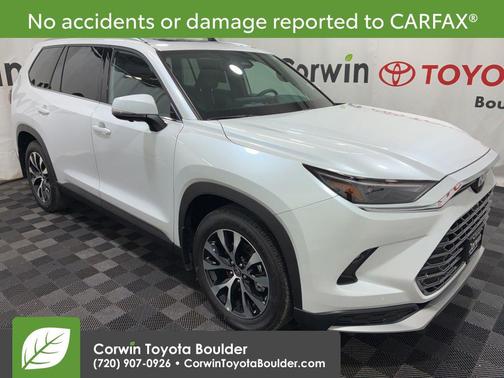 Wind Chill Pearl 2026 Toyota Grand Highlander Hybrid Limited MAX