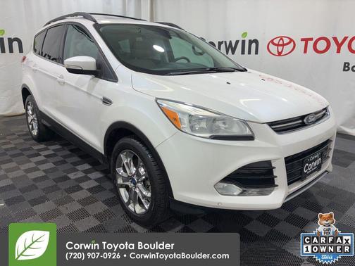 Oxford White 2013 Ford Escape SEL