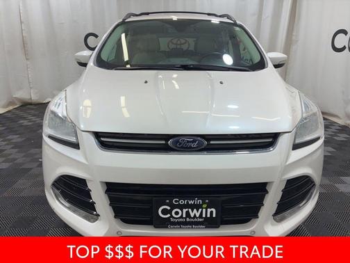 Oxford White 2013 Ford Escape SEL