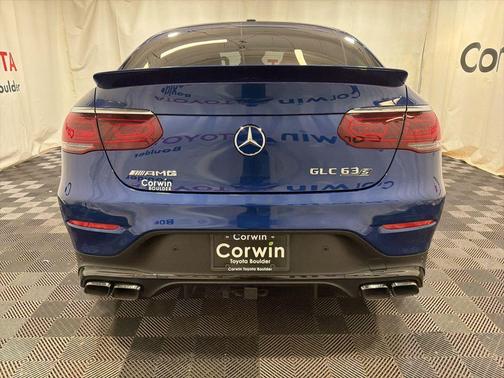 Brilliant Blue Metallic 2021 Mercedes-Benz AMG GLC 63 S 4MATIC+ Coupe