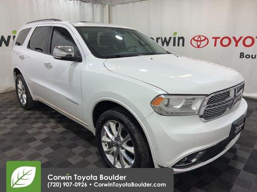 Vice White 2020 Dodge Durango Citadel AWD