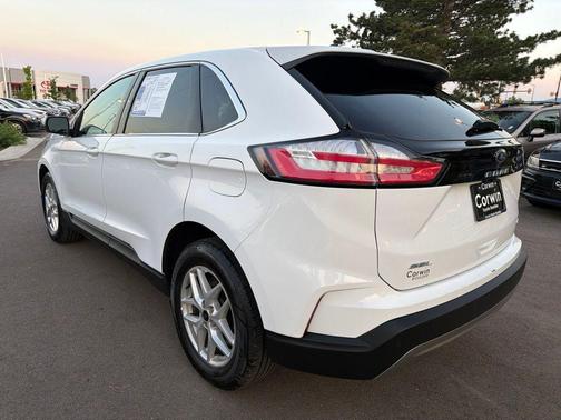 Oxford White 2024 Ford Edge SEL
