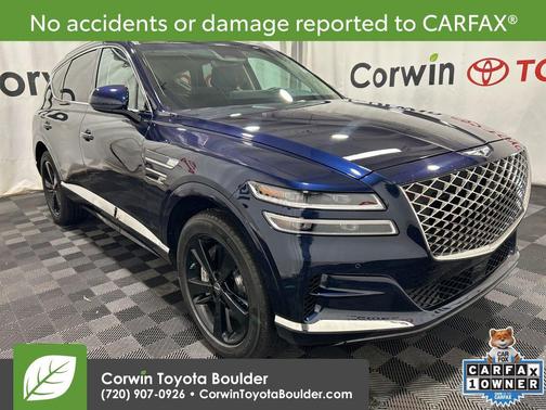 Capri Blue 2024 Genesis GV80 3.5T