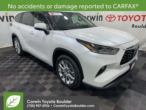 Wind Chill Pearl 2026 Toyota Highlander Limited