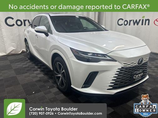 Eminent White Pearl 2023 Lexus RX 350 Base