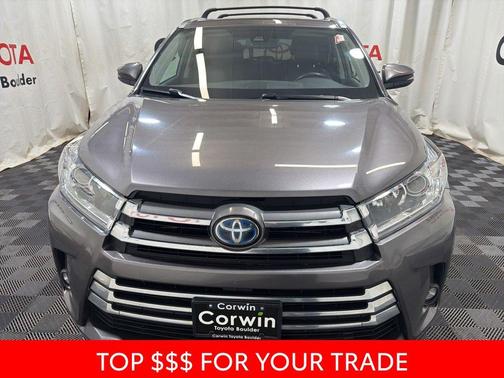 Predawn Gray Mica 2019 Toyota Highlander Hybrid Limited
