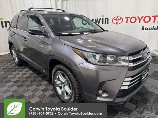 Predawn Gray Mica 2019 Toyota Highlander Hybrid Limited